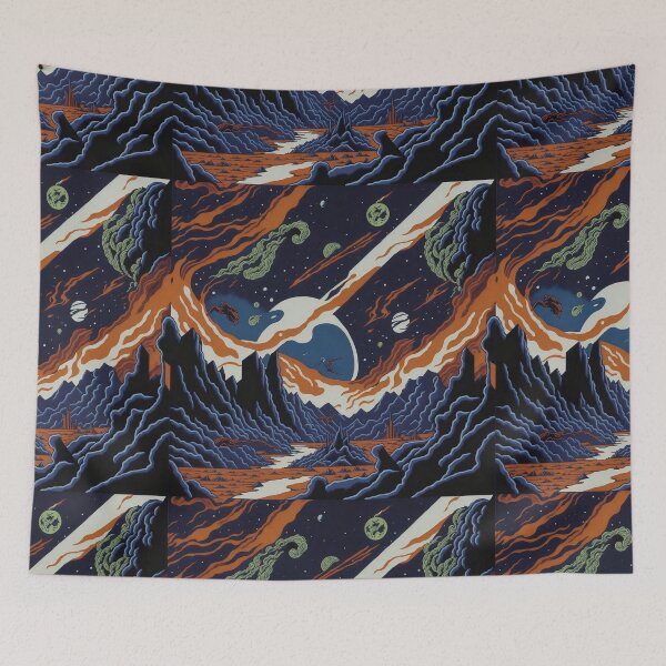 Item preview, Ruins of Chaos - Pop Art Artwork designed and sold by Skyhu-Art.