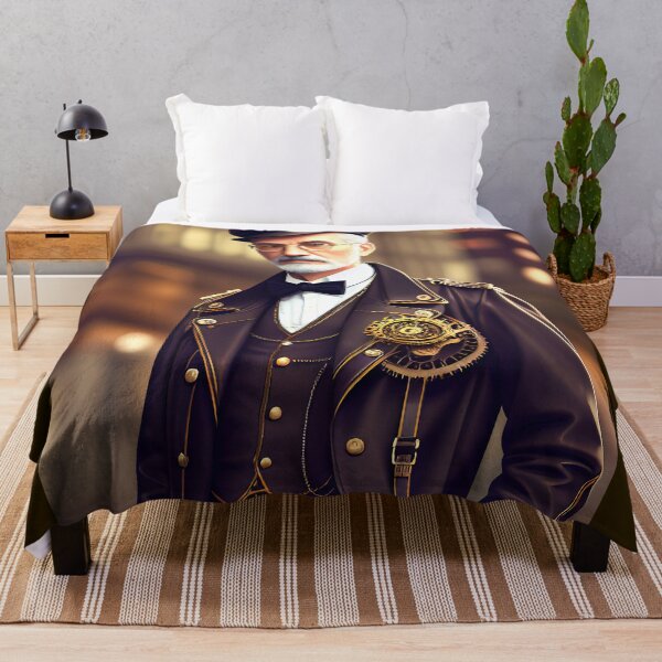Item preview, Sigmund Freud steampunk version in city ad night designed and sold by fineartitalia.