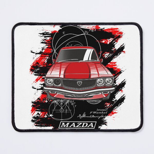Item preview, Red Rx3 Retro Vintage Mazda Rotary Powered Wankel JDM designed and sold by dragphotos.