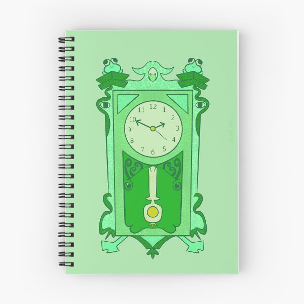 Item preview, Froggy Clock  designed and sold by EvokeSoul.