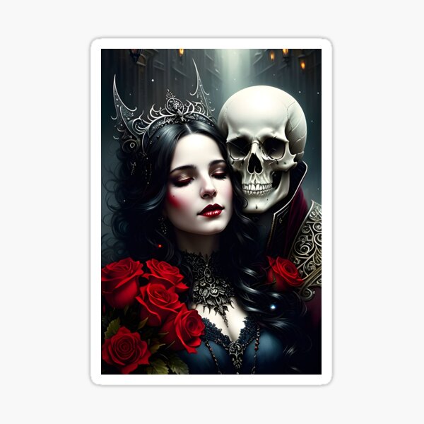 Vampire Gothic Lady - 5D Diamond Painting 