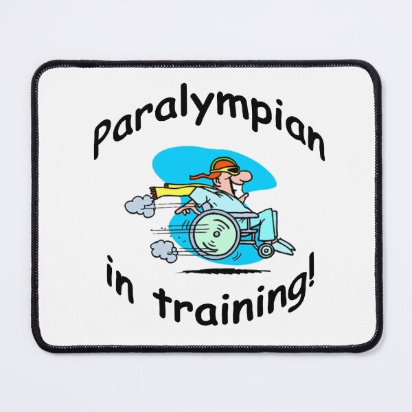 Item preview, Paralympian in training! designed and sold by Bluebadger54.