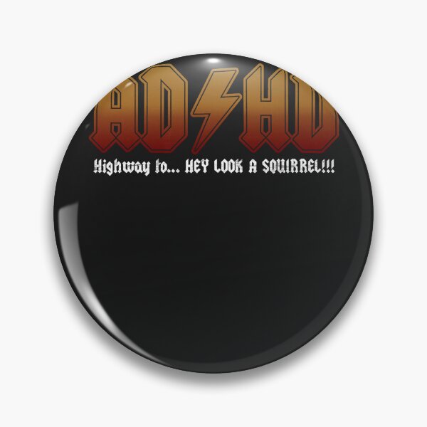 Item preview, ADHD Highway To Hey Look A Squirrel  Essential T-Shirt designed and sold by YODERFREIBERG.
