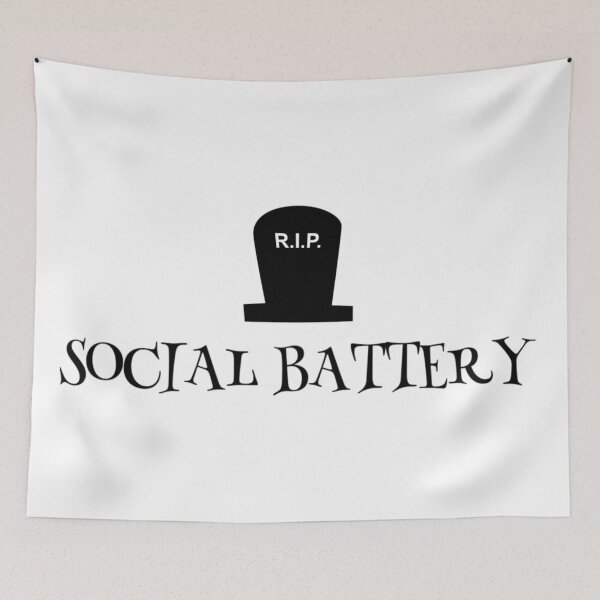 Item preview, Rip social battery designed and sold by Artheticsbyamna.