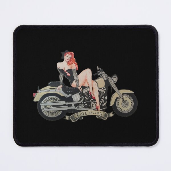 Item preview, Motorcycle Pinup  designed and sold by theophilusw.