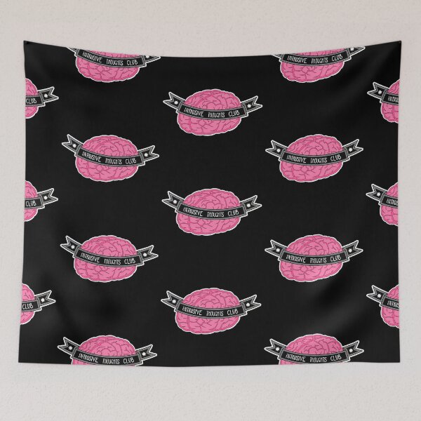 Item preview, Intrusive Thoughts Club designed and sold by Bummer-Bear.