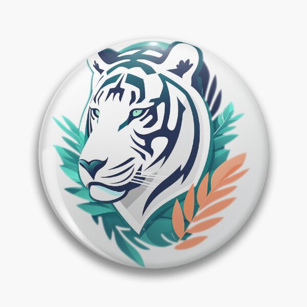 Artikelvorschau, colorful tiger wild animal - Different logo size, position? Email me - entworfen und verkauft von Picture-Art.
