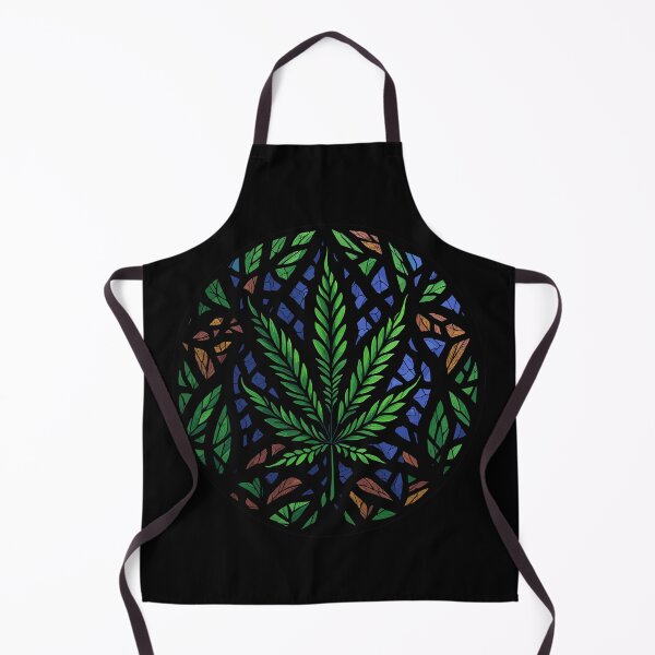 Item preview, Cannabis Leaf - Glass Mosaic designed and sold by ZirumsGarden.