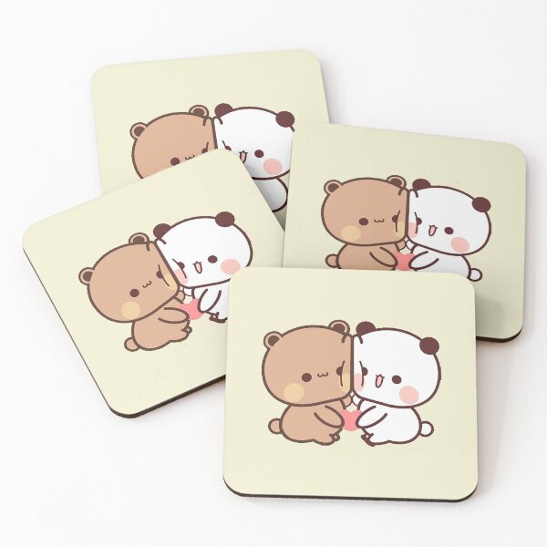 Item preview, Bubu and Dudu | Bear Couple | Panda Yier | Bubu Brownie Bear  designed and sold by valeriehsin.