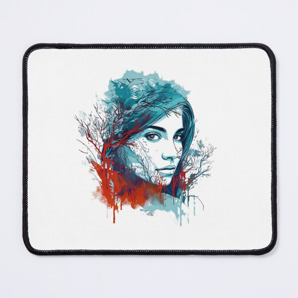 Artikelvorschau, abstract woman less color - Different logo size, position? Email me - entworfen und verkauft von Picture-Art.