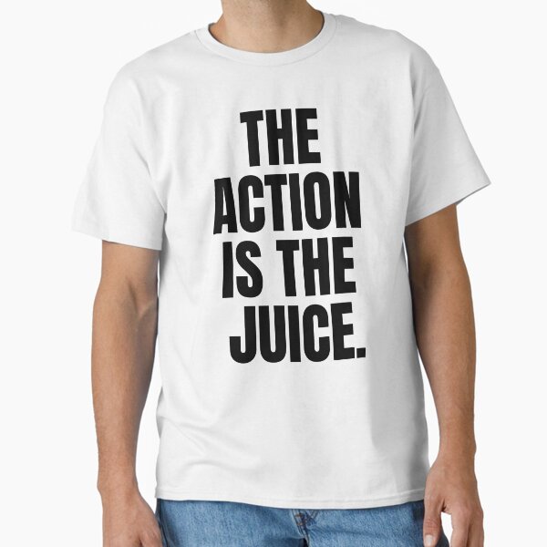 Artikel-Vorschau von Die Aktion ist der Saft, designt und verkauft von SickAsShirts.