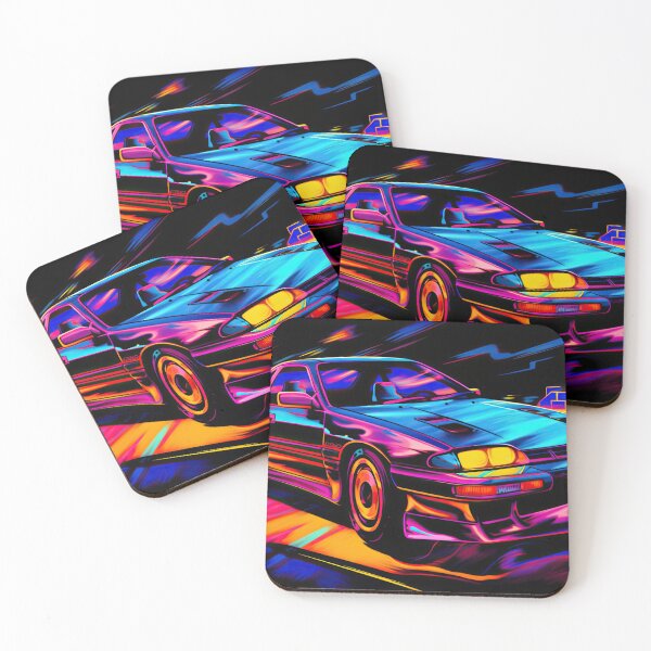 Item preview, Retro Car Digital Illustrations: A Journey to the 80s-90s designed and sold by Piotrek0001.