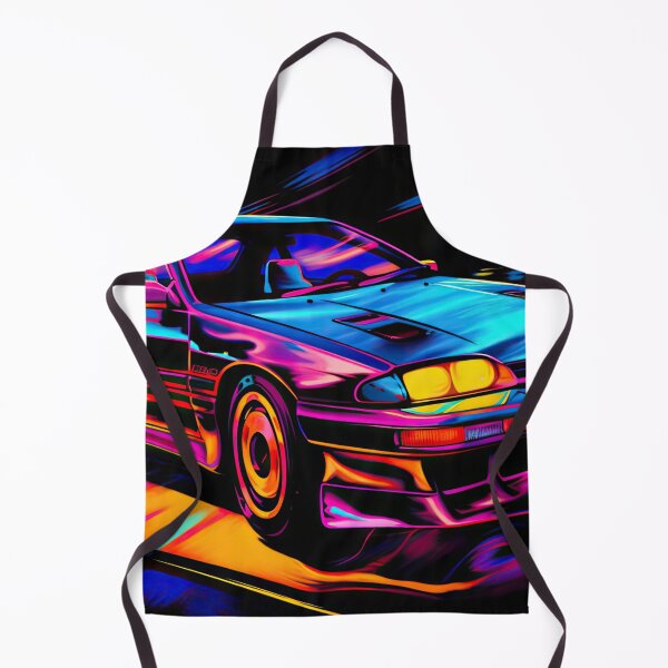 Item preview, Retro Car Digital Illustrations: A Journey to the 80s-90s designed and sold by Piotrek0001.