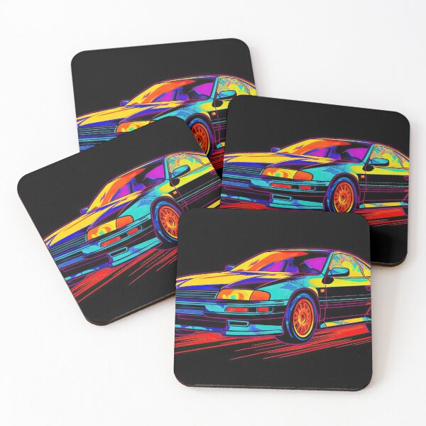 Item preview, Retro Car Digital Illustrations: A Journey to the 80s-90s designed and sold by Piotrek0001.