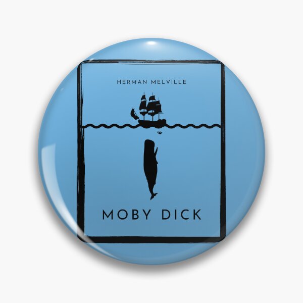 Item preview, Moby Dick book cover designed and sold by Cleanthes.
