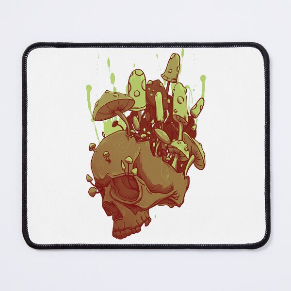 Item preview, Trippy Mushroom Skull Vibes designed and sold by PVSKI.