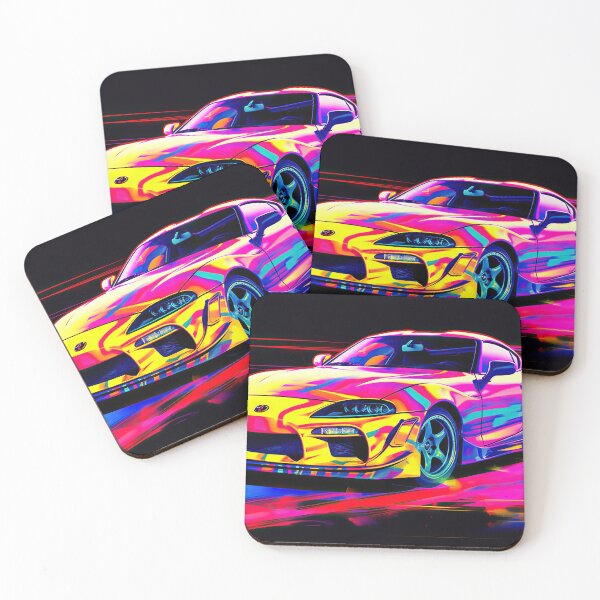 Item preview, Retro Car Digital Illustrations: A Journey to the 80s-90s designed and sold by Piotrek0001.