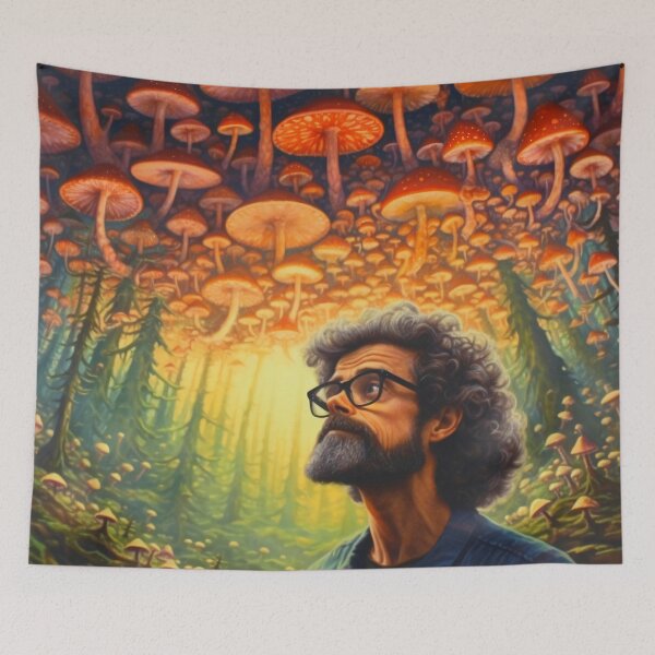 Item preview, McKenna Shroomy Philosophy designed and sold by Psychedelic-Sap.
