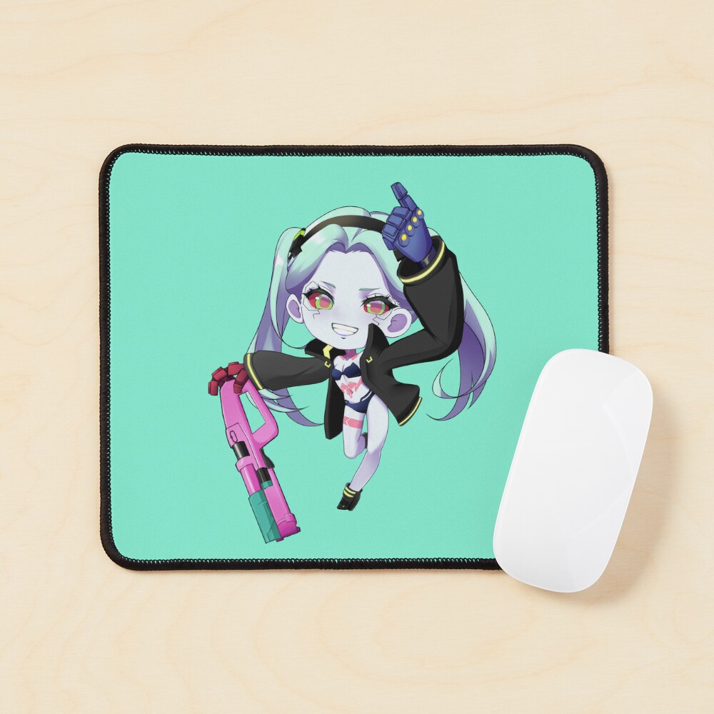 Cyberpunk Edgerunners Rebecca Desk mat, RGB Gaming Accessories, Anime Desk  mat sold by Cleaner Consultation, SKU 40441831