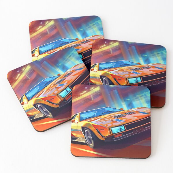 Item preview, Retro Car Digital Illustrations: A Journey to the 80s-90s designed and sold by Piotrek0001.