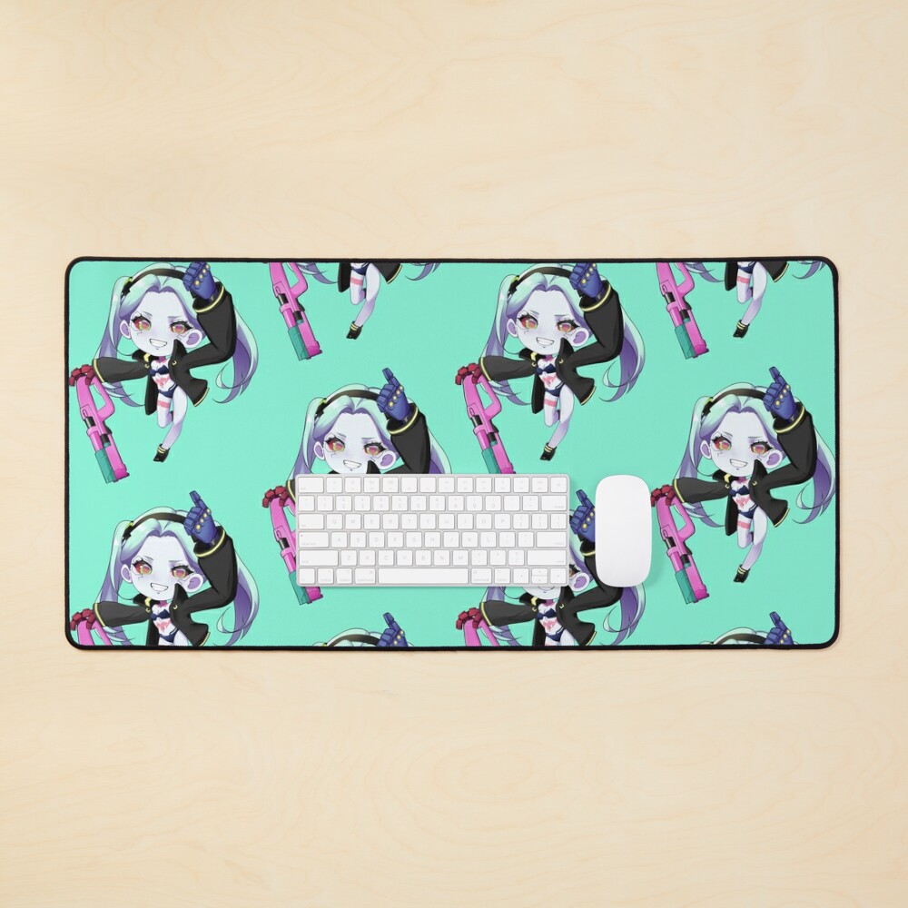 Cyberpunk Edgerunners Rebecca Desk mat, RGB Gaming Accessories, Anime Desk  mat sold by Cleaner Consultation, SKU 40441831