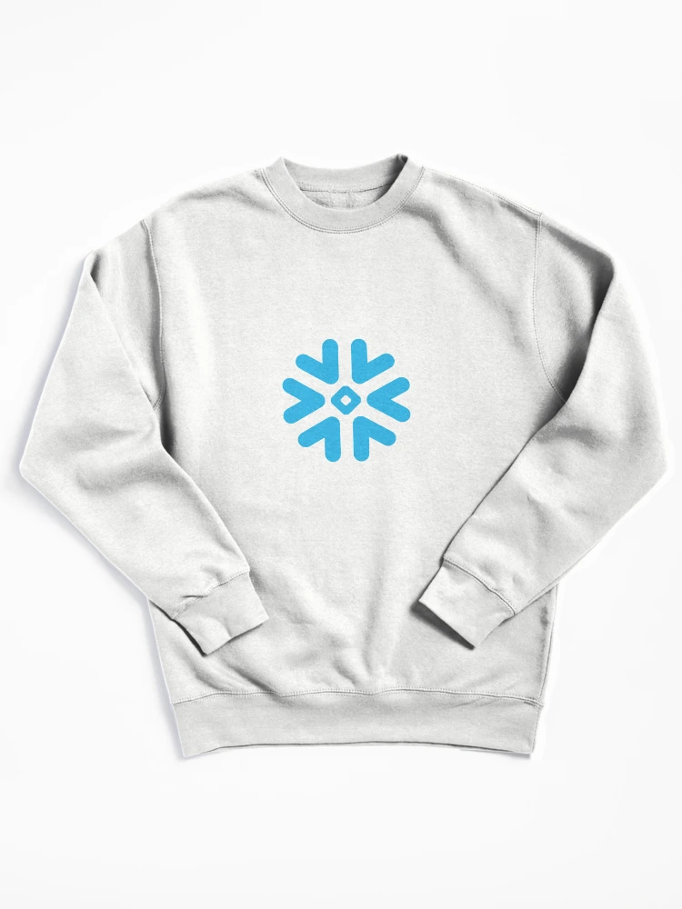 Thumbnail 1 of 6, Pullover Sweatshirt, snowflake programming AI data cloud designed and sold by developerfriday.