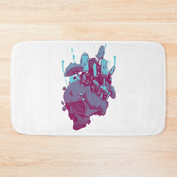 Item preview, Trippy Mushroom Skull Vibes designed and sold by PVSKI.