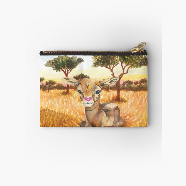 Item preview, Cute baby gazelle painting - Safari Nursery designed and sold by HajnalkArt.