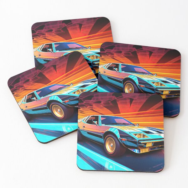 Item preview, Retro Car Digital Illustrations: A Journey to the 80s-90s designed and sold by Piotrek0001.