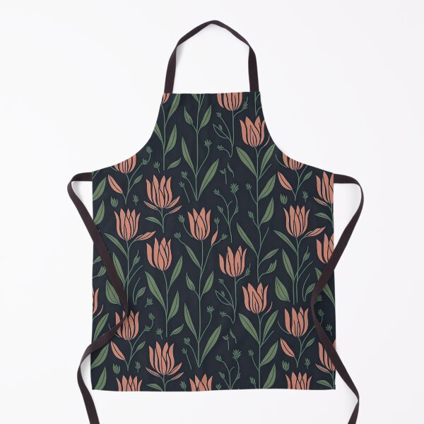 Aperçu de l'œuvre motif tulipe fleur orange créée et vendue par HarshBrown.