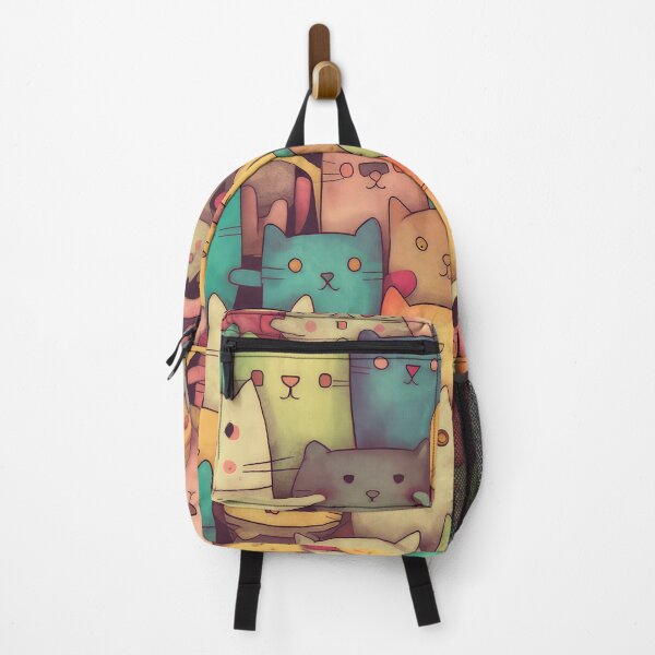 Item preview, gatos coloridos designed and sold by StrangeRoom.