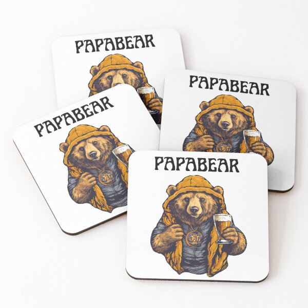 Item preview, papa bear, father bear, daddy bear, teddy bear, designed and sold by Slowerblue.