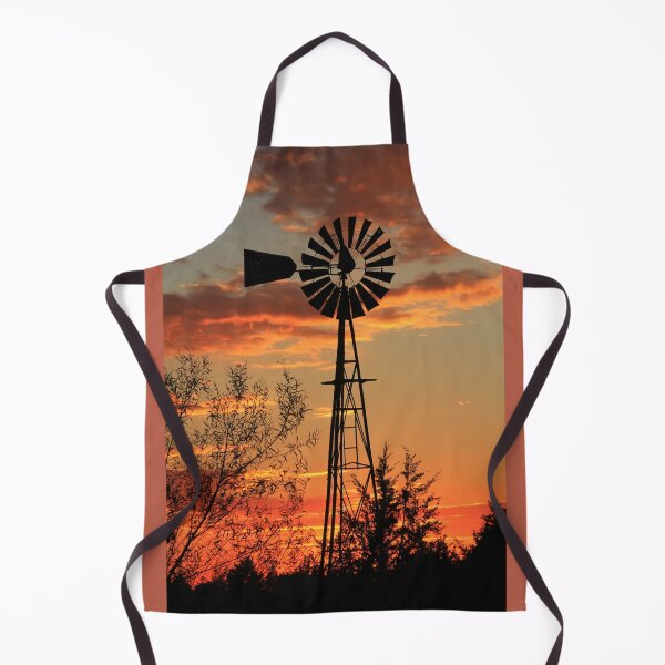 Artikelvorschau, Kansas Golden Windmill Sonnenuntergang entworfen und verkauft von ROBERTDBROZEK.