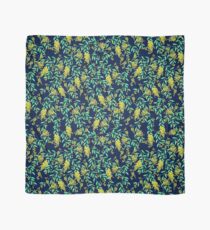 Golden Wattle - Navy Scarf
