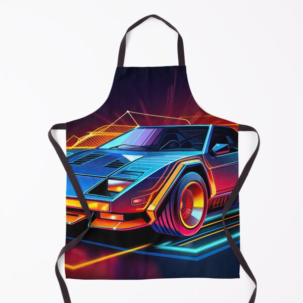 Item preview, Retro Car Digital Illustrations: A Journey to the 80s-90s designed and sold by Piotrek0001.