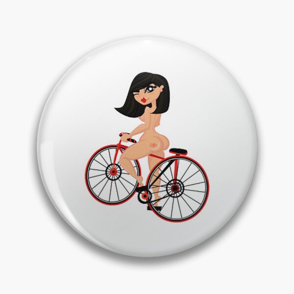 Item preview, Red bike pin-up!  designed and sold by sshaneyoung.