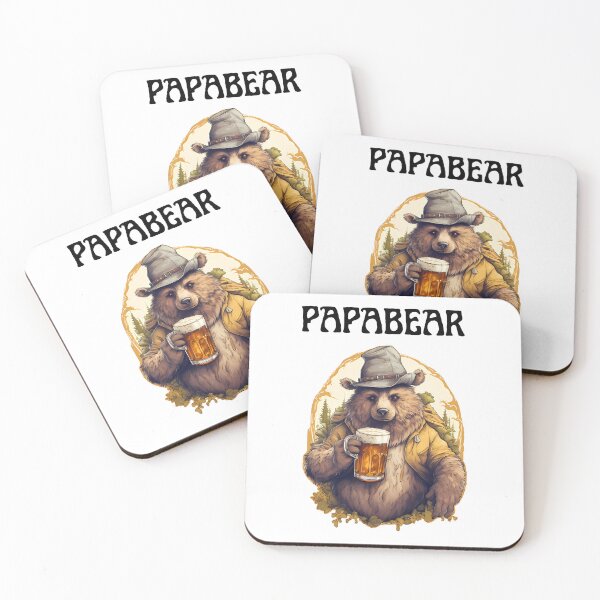 Item preview, papa bear, father bear, daddy bear, teddy bear, designed and sold by Slowerblue.
