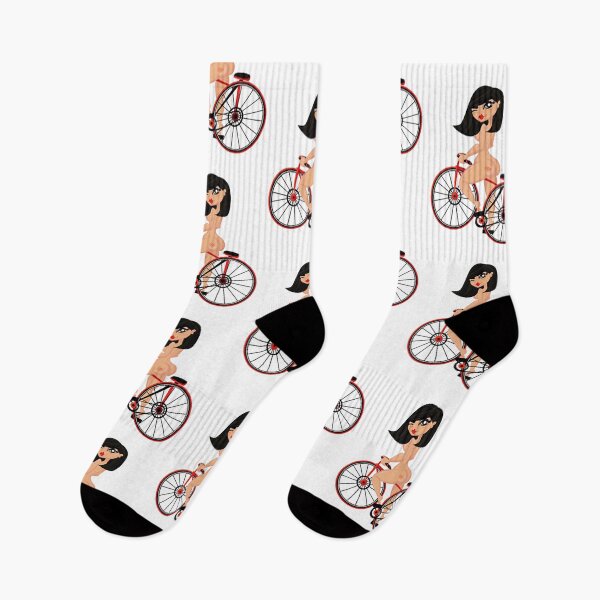 Item preview, Red bike pin-up!  designed and sold by sshaneyoung.