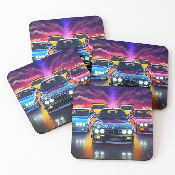 Item preview, Retro Car Digital Illustrations: A Journey to the 80s-90s designed and sold by Piotrek0001.