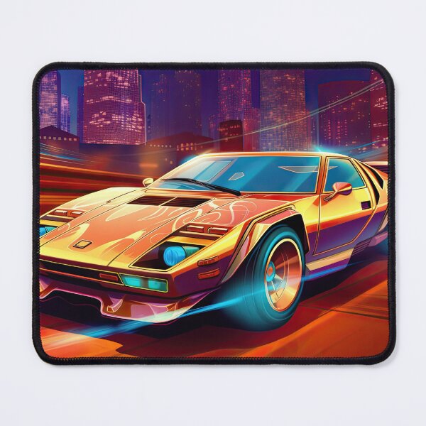 Item preview, Retro Car Digital Illustrations: A Journey to the 80s-90s designed and sold by Piotrek0001.