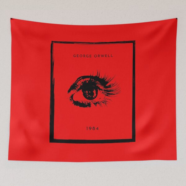 Item preview, George Orwell 1984 Book Cover designed and sold by Cleanthes.
