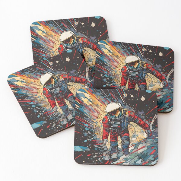 Item preview, The astronaut and the meteor shower designed and sold by Monkey-Bar.