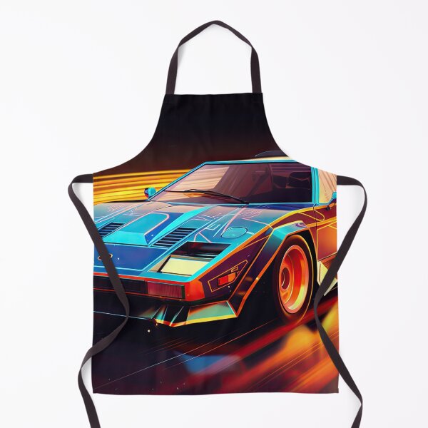 Item preview, Retro Car Digital Illustrations: A Journey to the 80s-90s designed and sold by Piotrek0001.