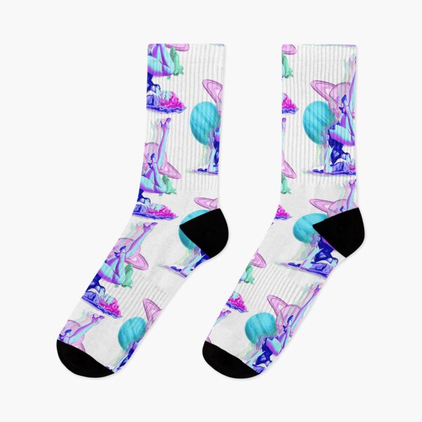Item preview, Vaporwave Pinup Space Girl  designed and sold by sshaneyoung.