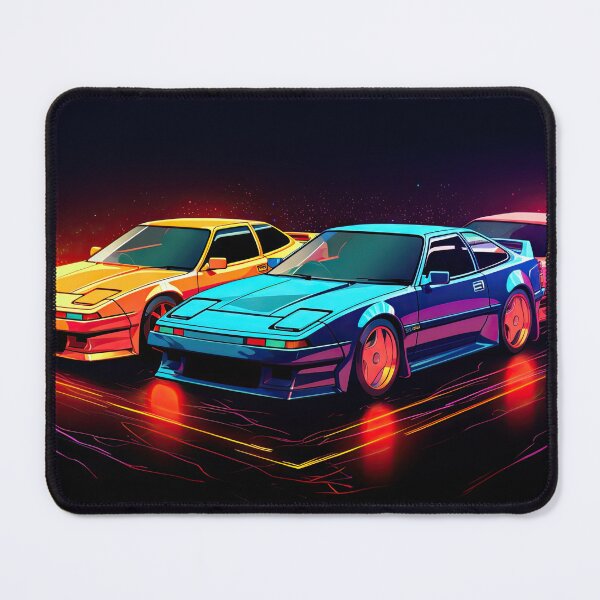 Item preview, Retro Car Digital Illustrations: A Journey to the 80s-90s designed and sold by Piotrek0001.