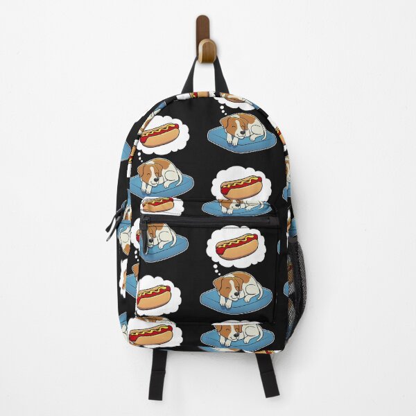 Item preview, Jack Russell Terrier dreaming about Hotdogs designed and sold by SeaPauce.