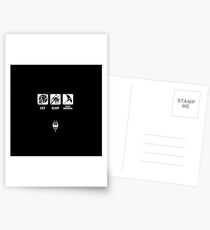 Skyrim - Eat, Sleep, Slay Dragons Postcards