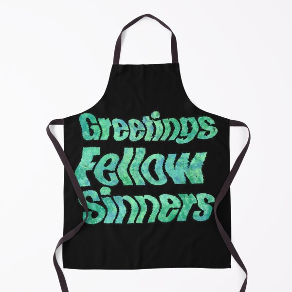 Item preview, Greetings Fellow Sinners (Green)  designed and sold by SeaPauce.