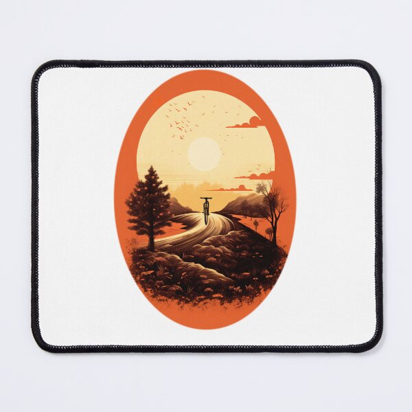 Item preview, fantasy landscape with bicycle - Different logo size, position? Email me -  designed and sold by Picture-Art.