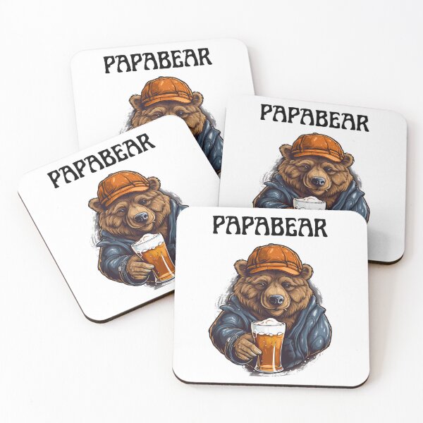 Item preview, papa bear, father bear, daddy bear, teddy bear, designed and sold by Slowerblue.